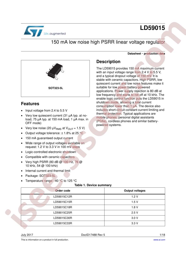 LD59015xx