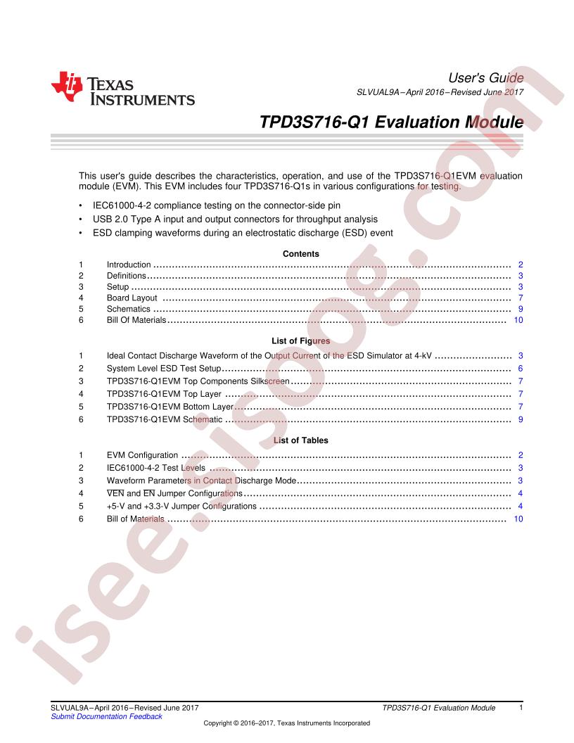 TPD3S716-Q1EVM User Guide