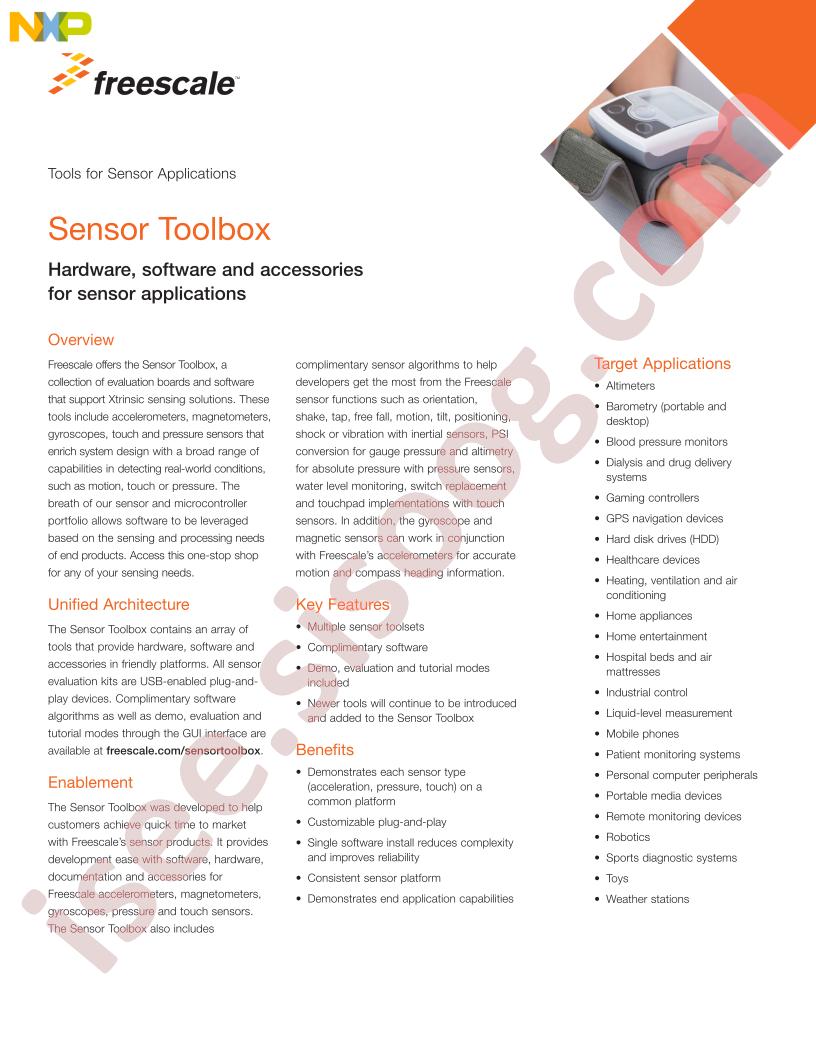 Sensor Toolbox