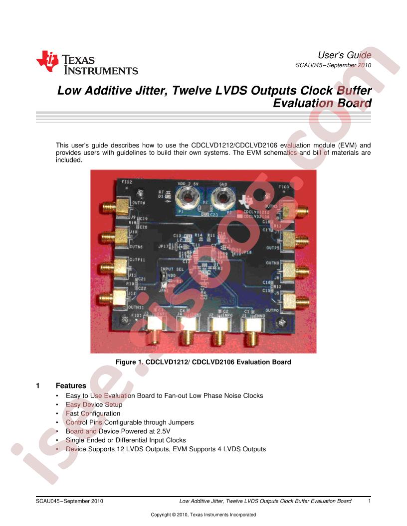 CDCLVD1212/2106 User Guide