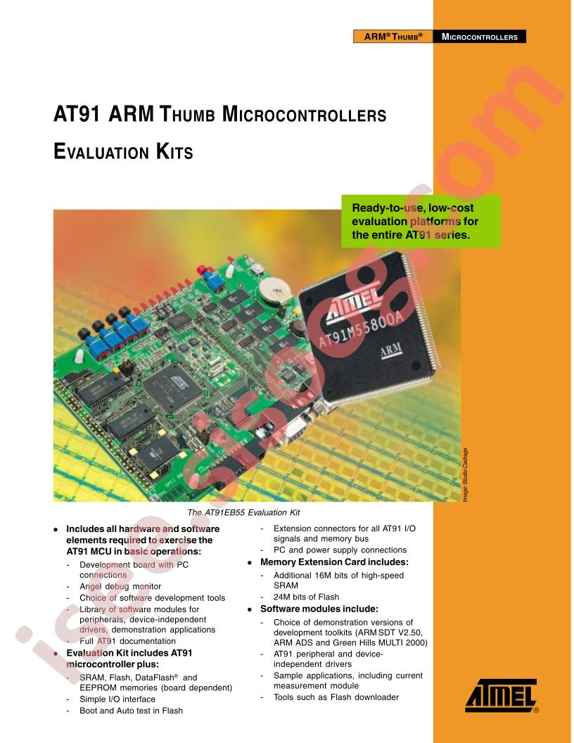AT91 ARM Eval Kits