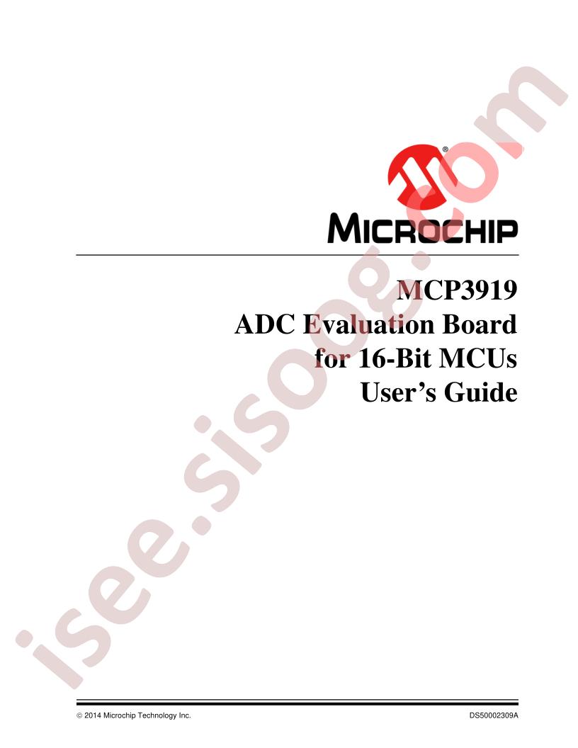 MCP3919 Eval Brd Guide