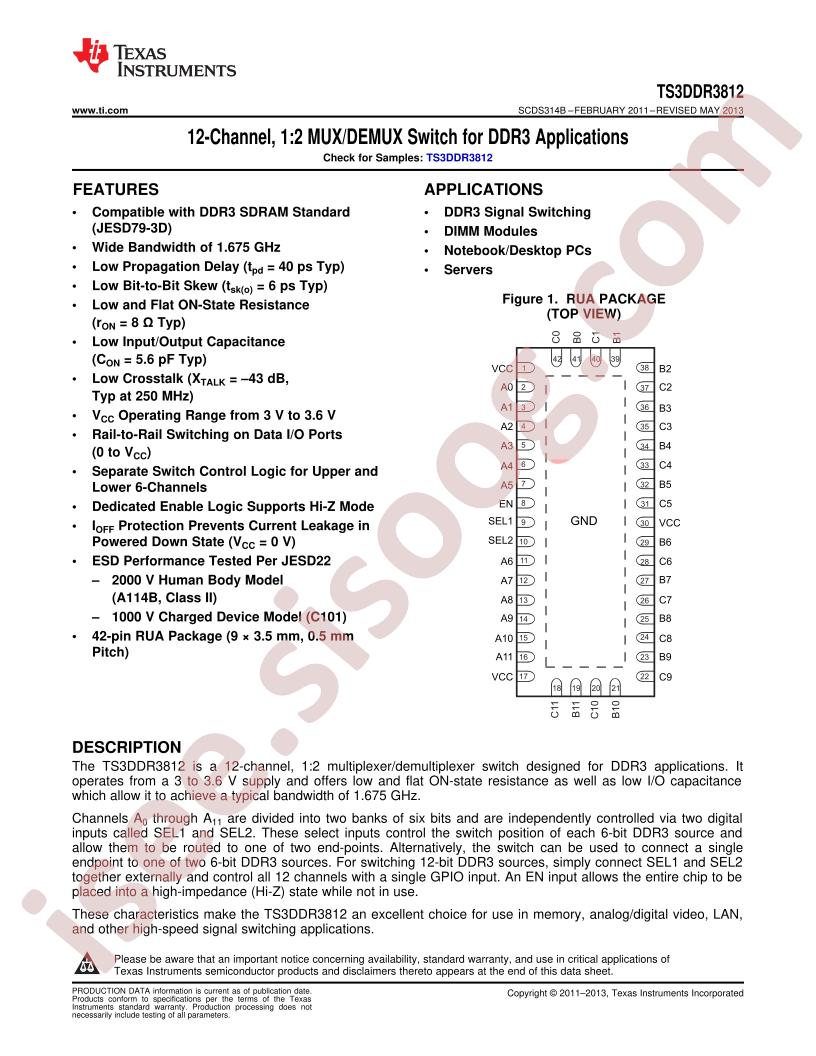 TS3DDR3812