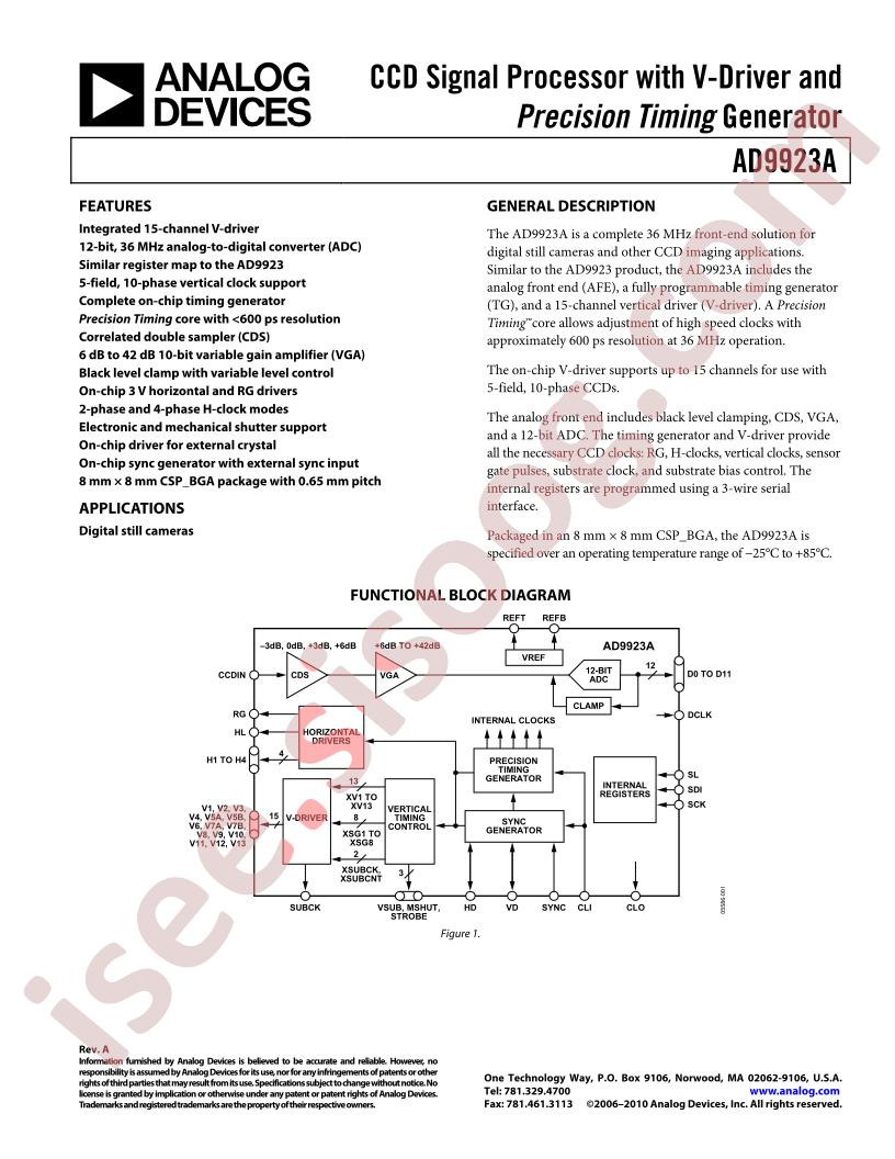 AD9923A
