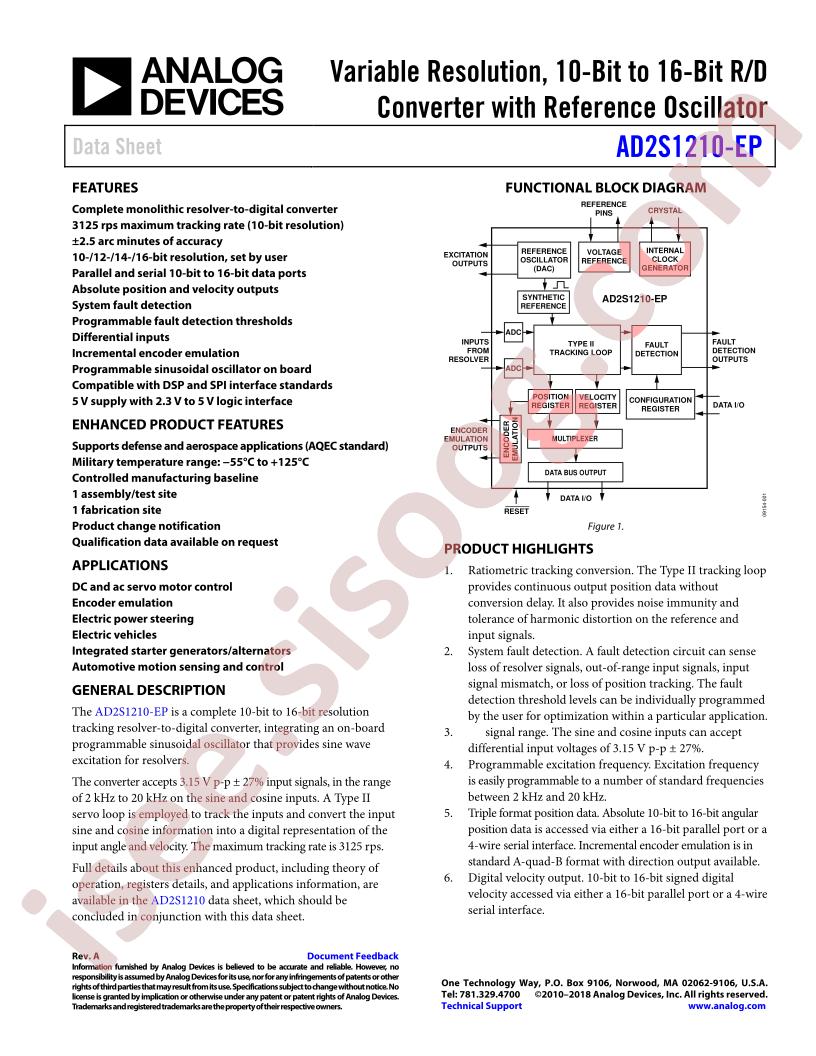 AD2S1210-EP