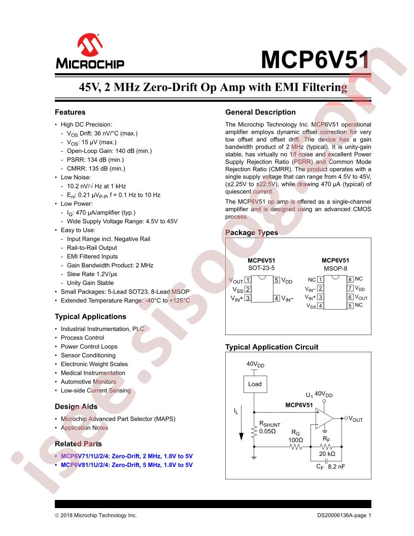 MCP6V51