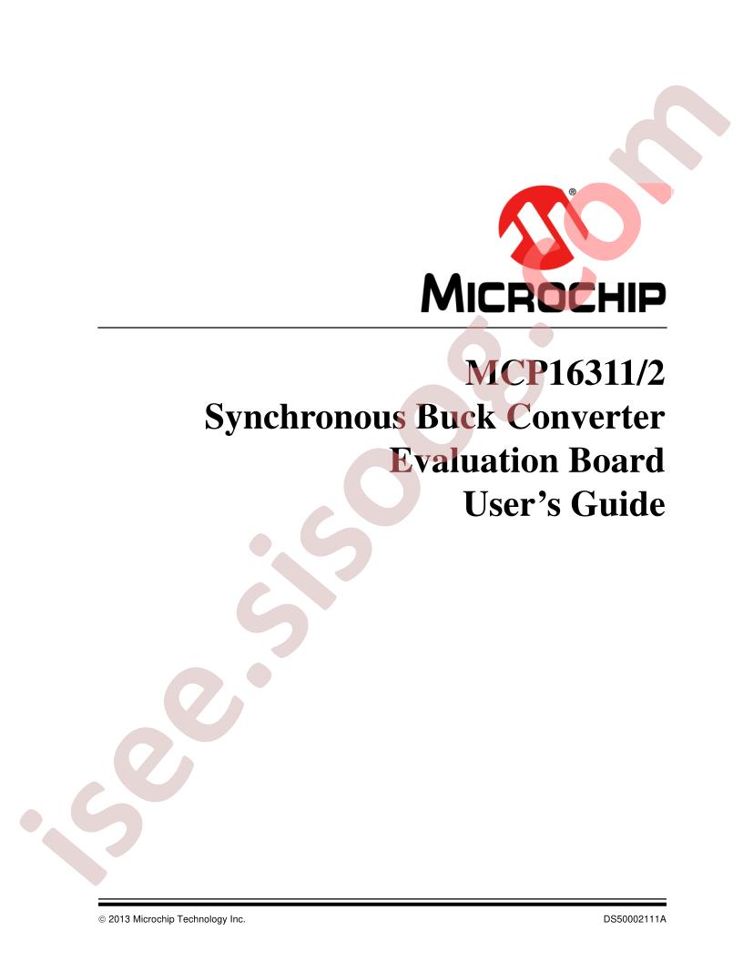 MCP16311/2 Eval Brd Guide