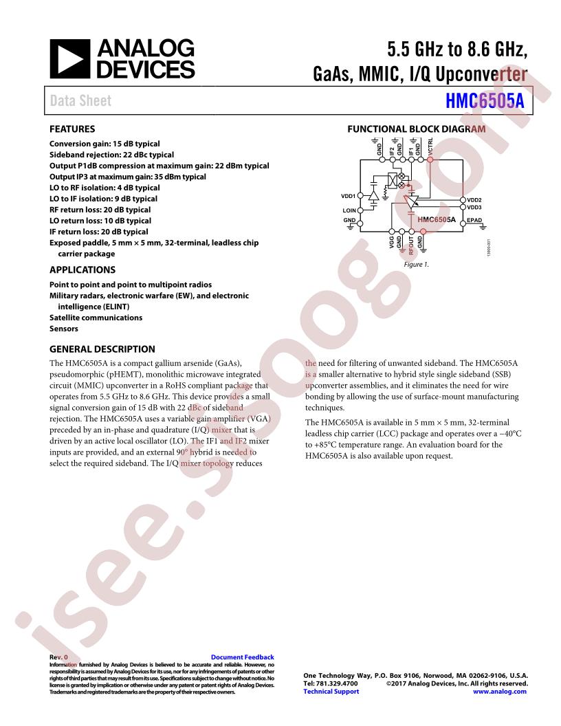 HMC6505ALC5