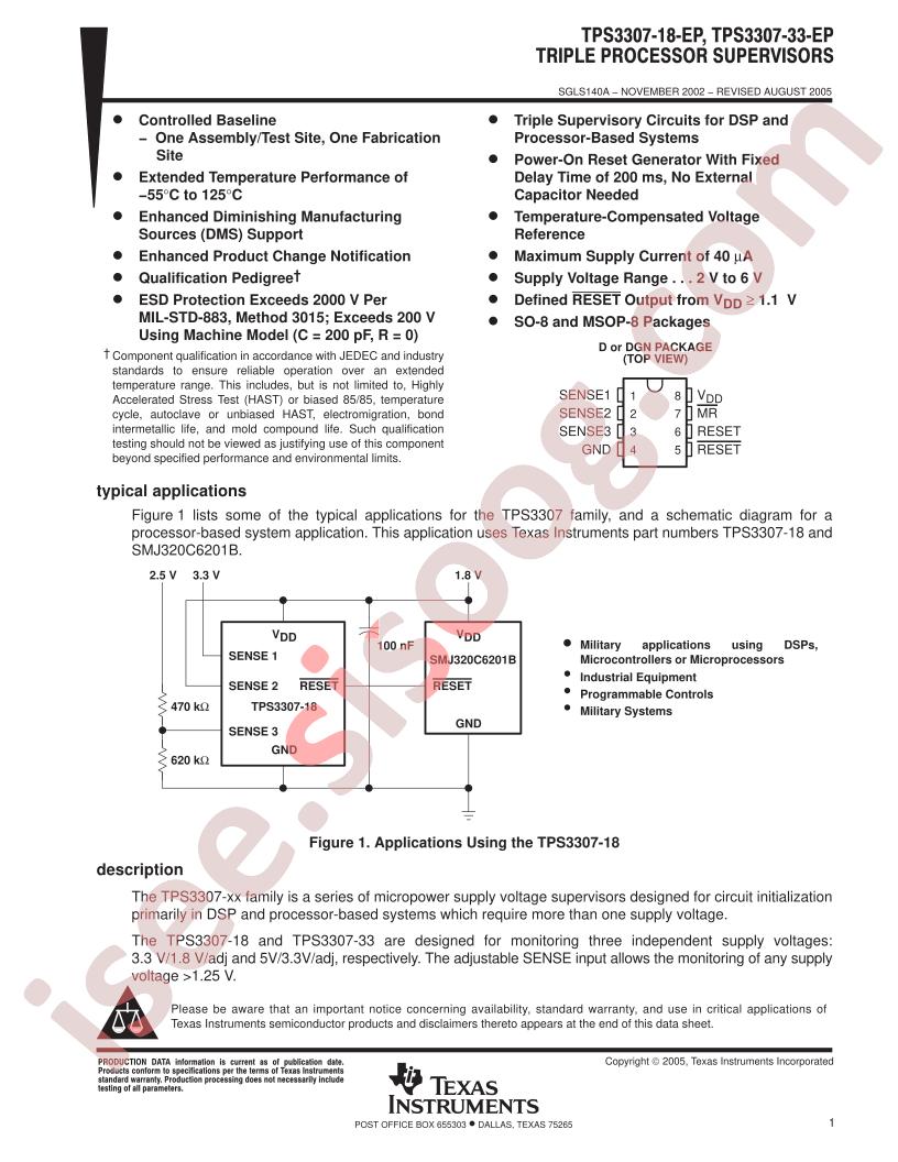 TPS3307-(18,33)-EP