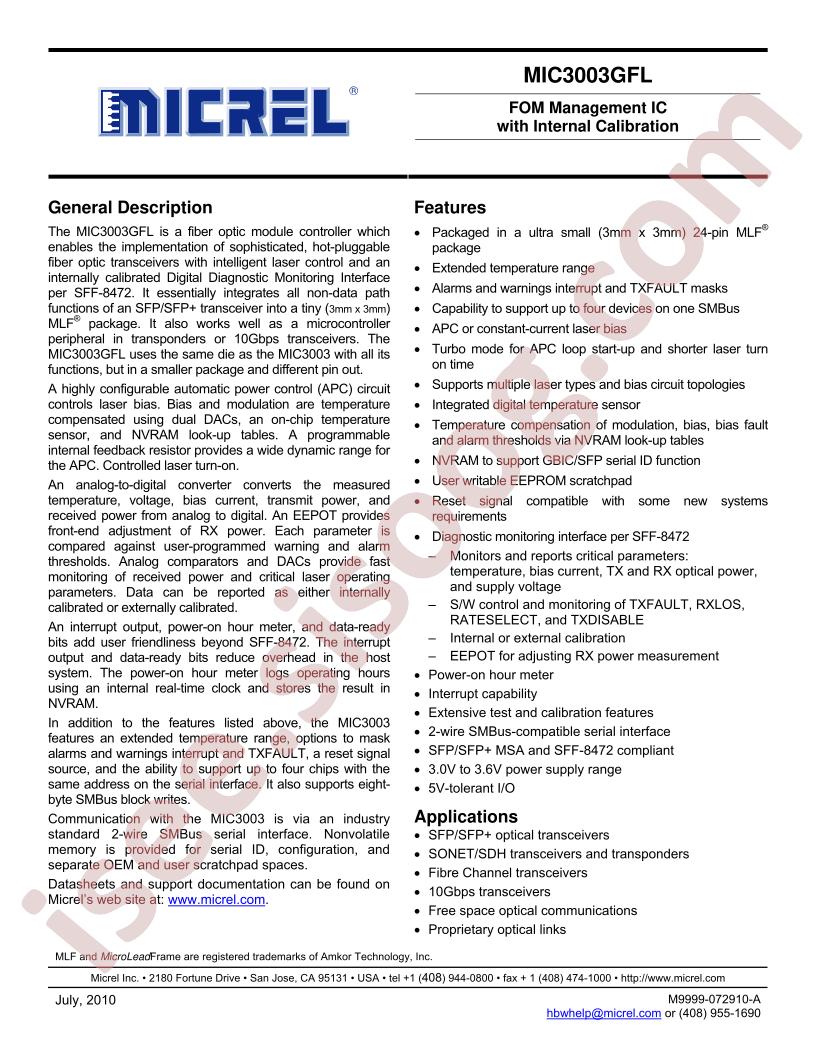 MIC3003GFL