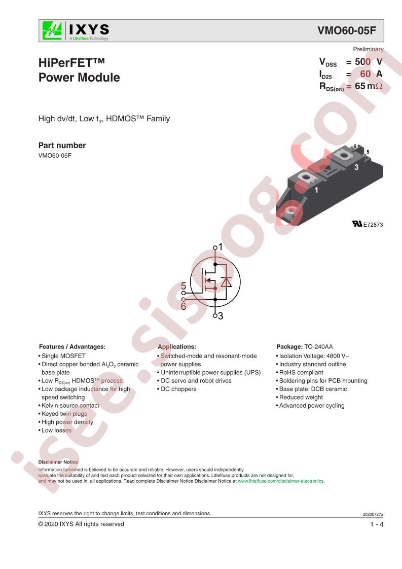 VMO60-05F