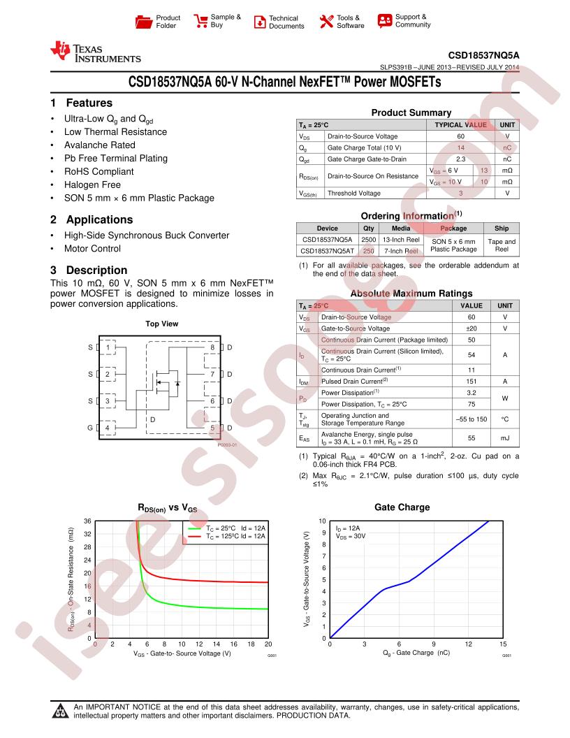 CSD18537NQ5A