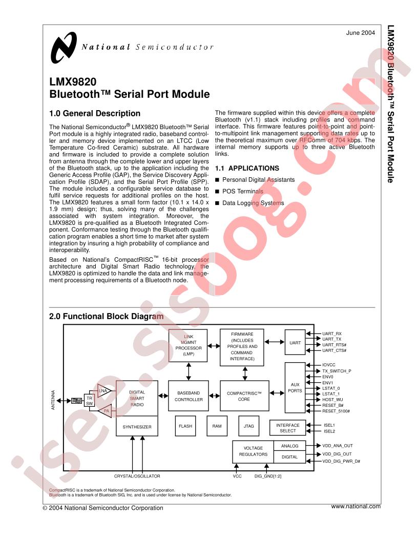 LMX9820