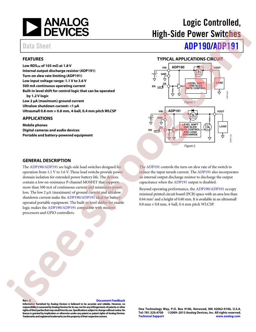 ADP190,191