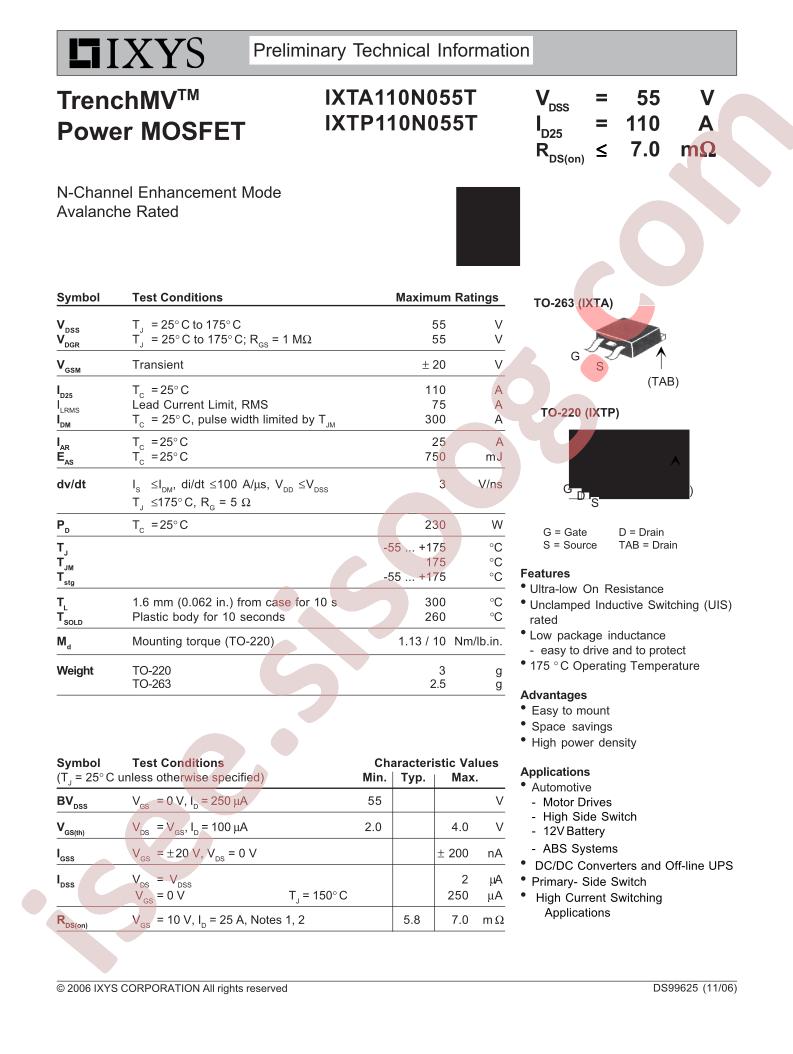 IXT(A,P)110N055T