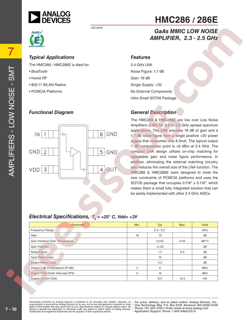 HMC286(E)