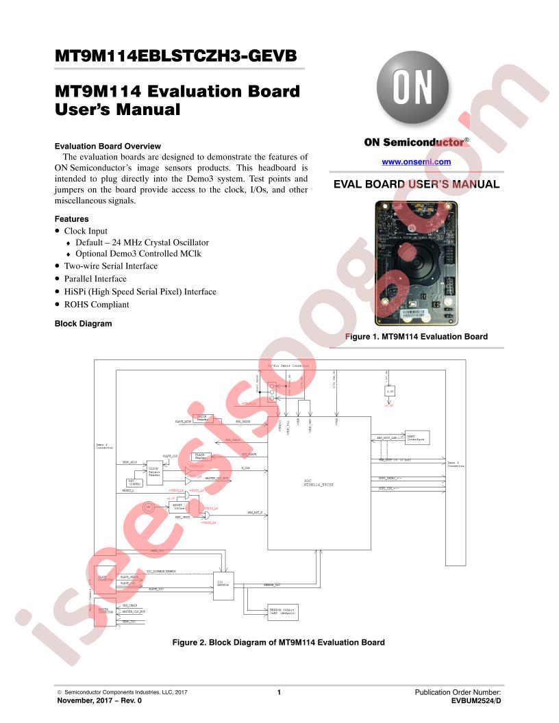 MT9M114EBLSTCZH3-GEVB