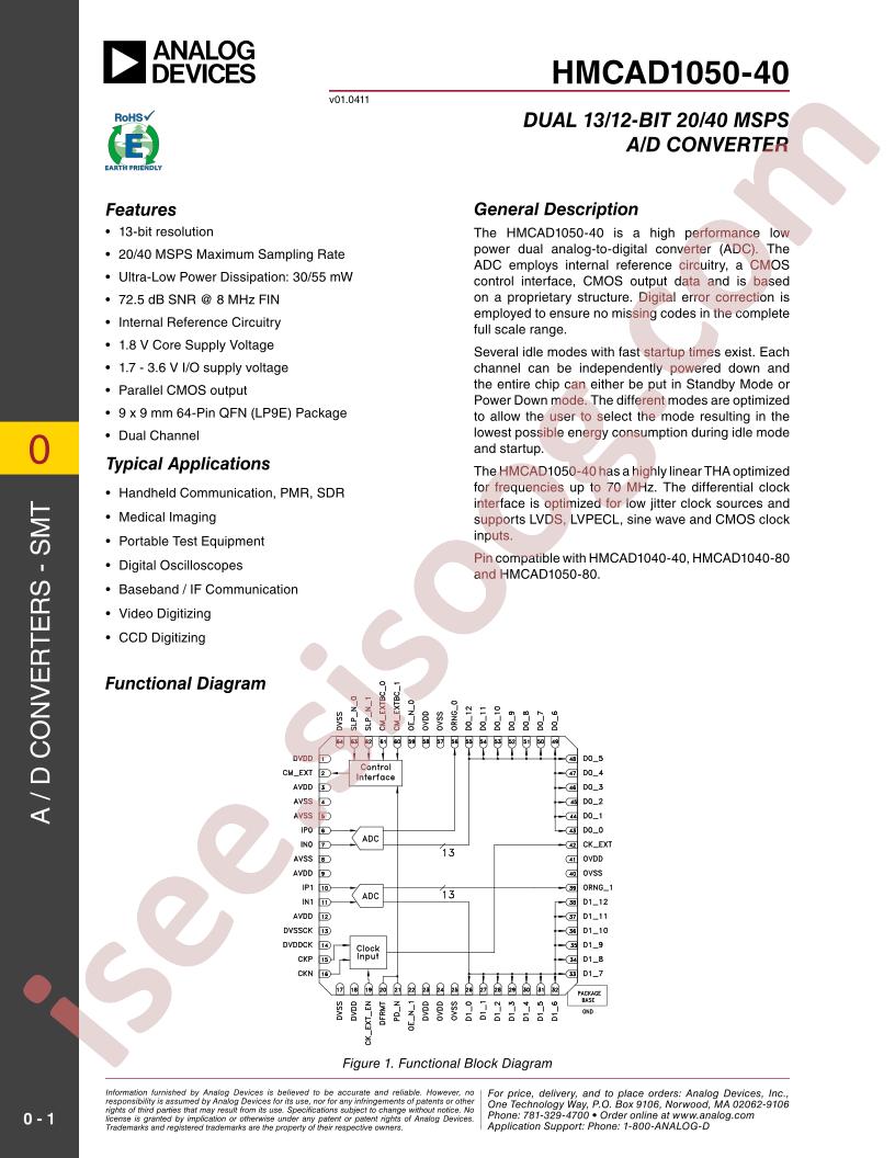 HMCAD1050-40