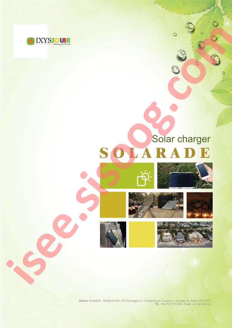 SOLARADE Brochure