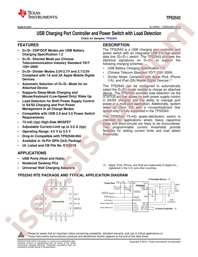 TPS2543~