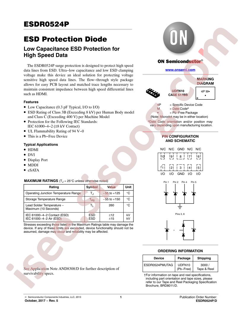 ESDR0524PMUTAG
