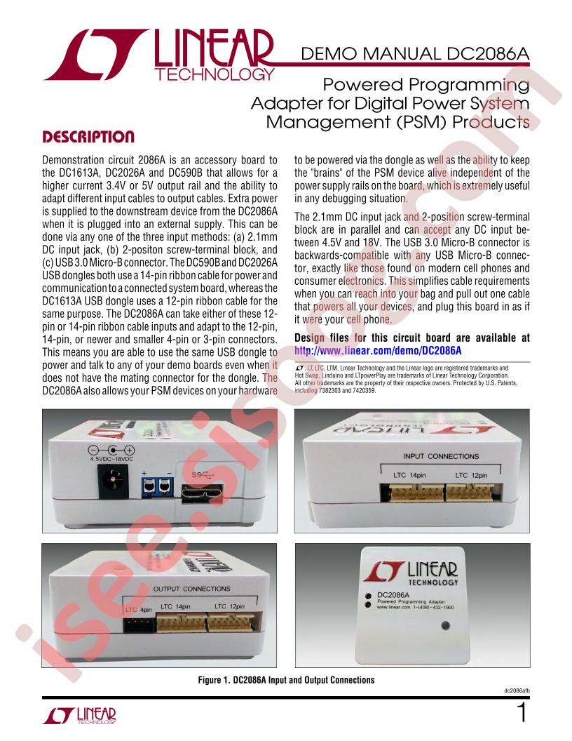 DC2086 Demo Manual