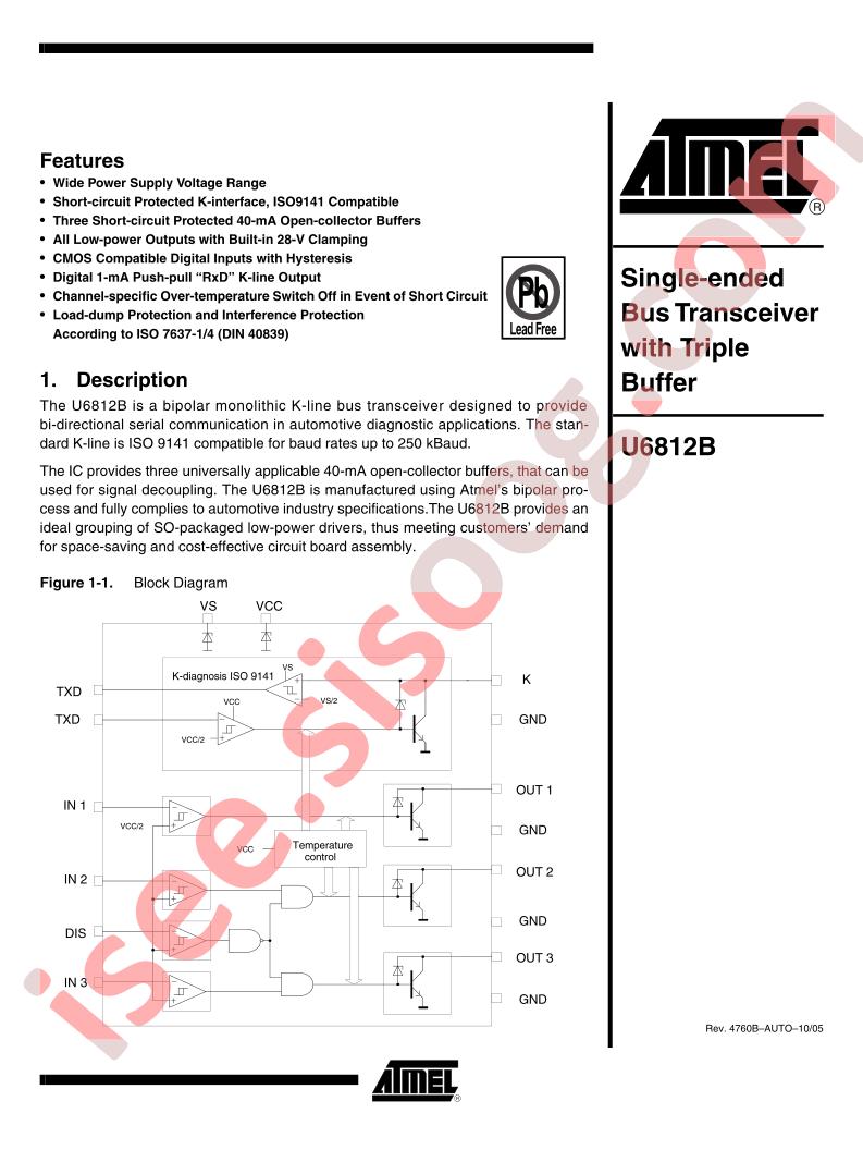 U6812B