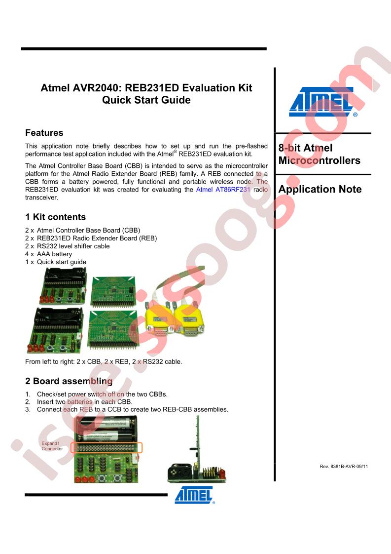 ATREB231ED-EK Quick Start Guide