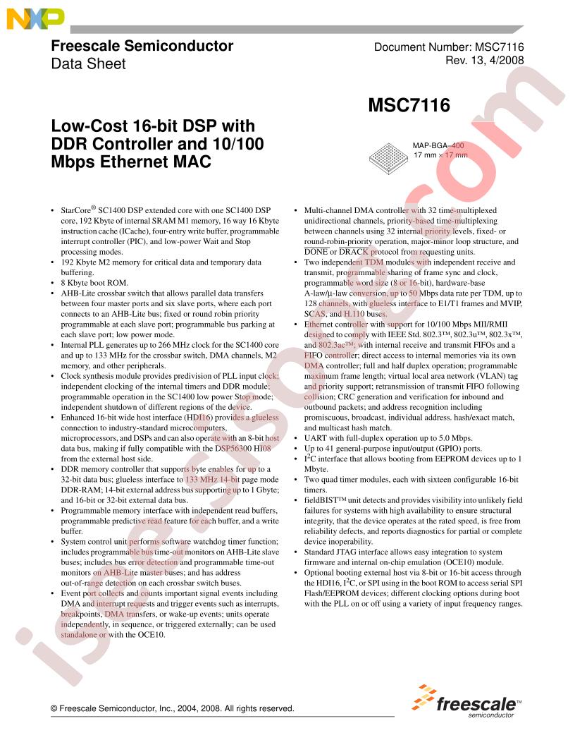 MSC7116
