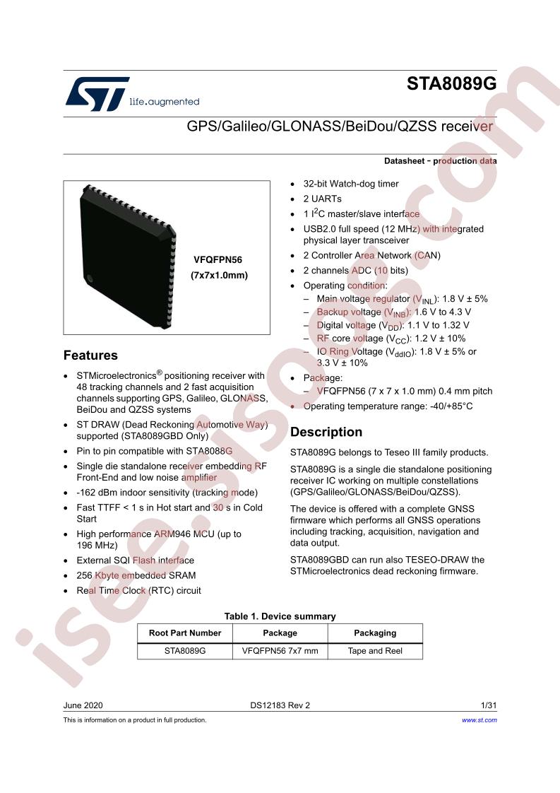 STA8089G