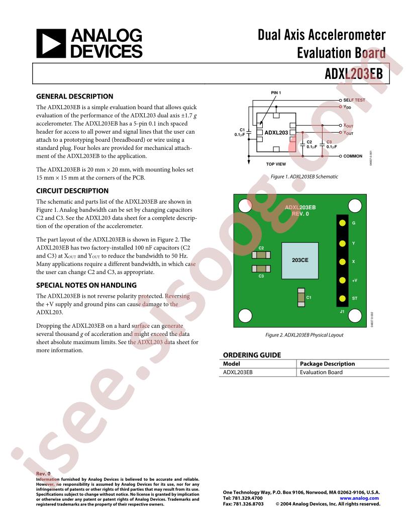 ADXL203EB
