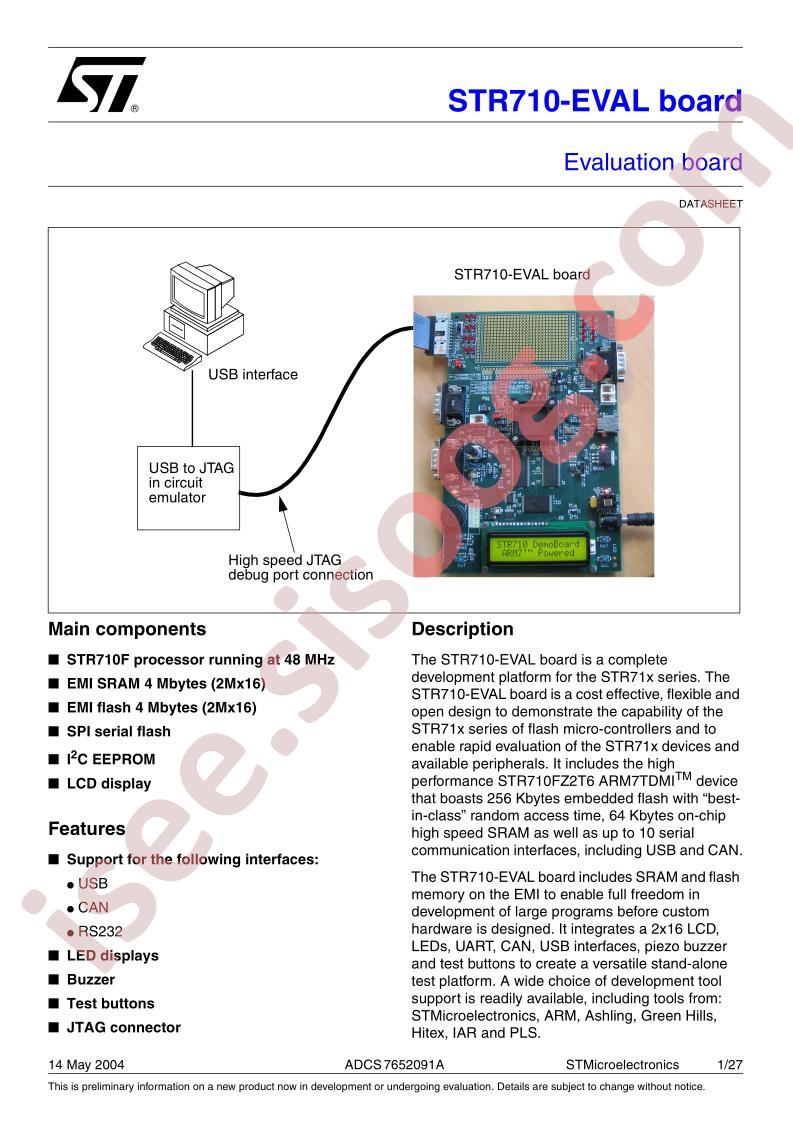 STR710-EVAL