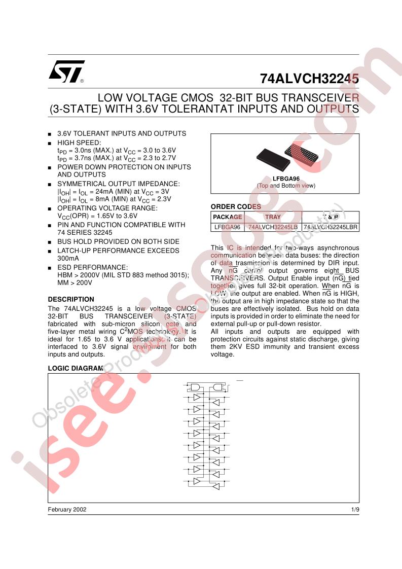 74ALVCH32245
