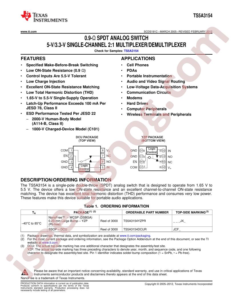 TS5A3154