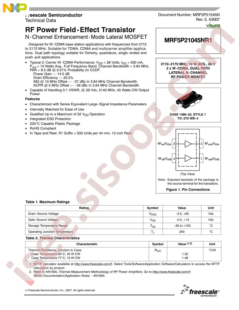 MRF5P21045NR1