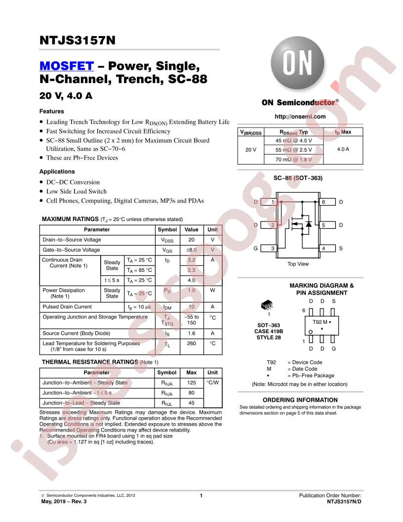 NTJS3157N