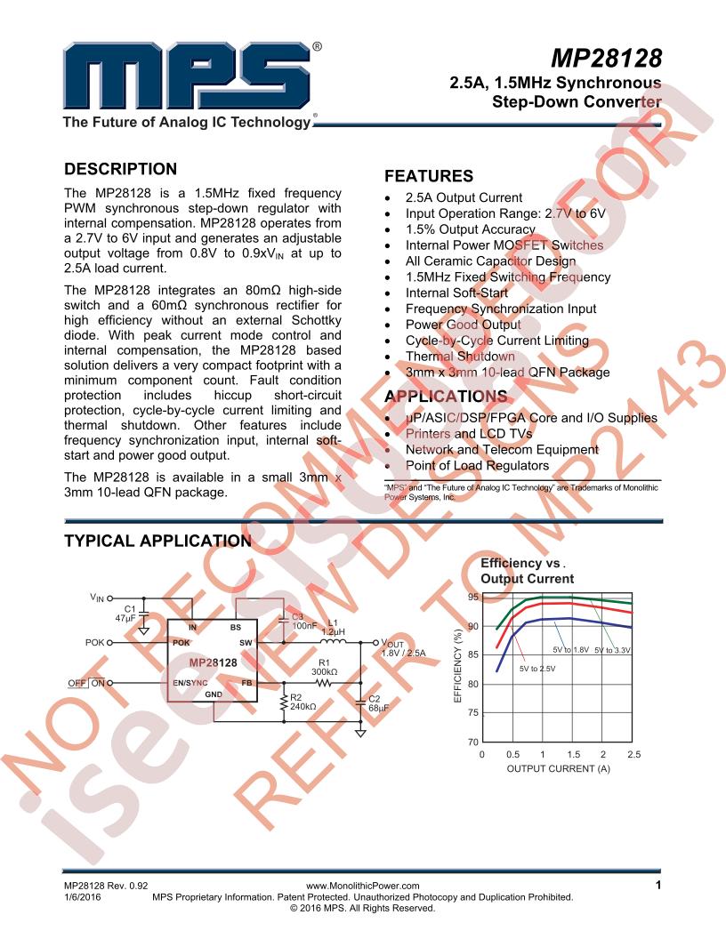 MP28128 Datasheet