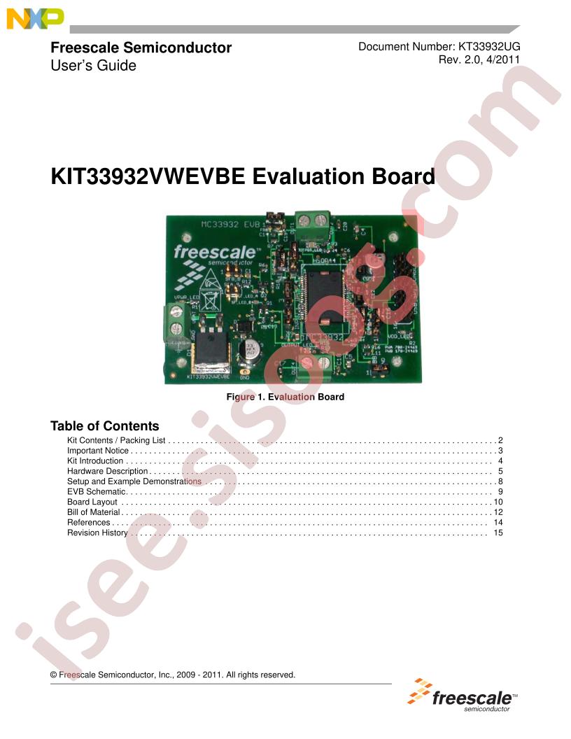 KIT33932VWEVBE Guide