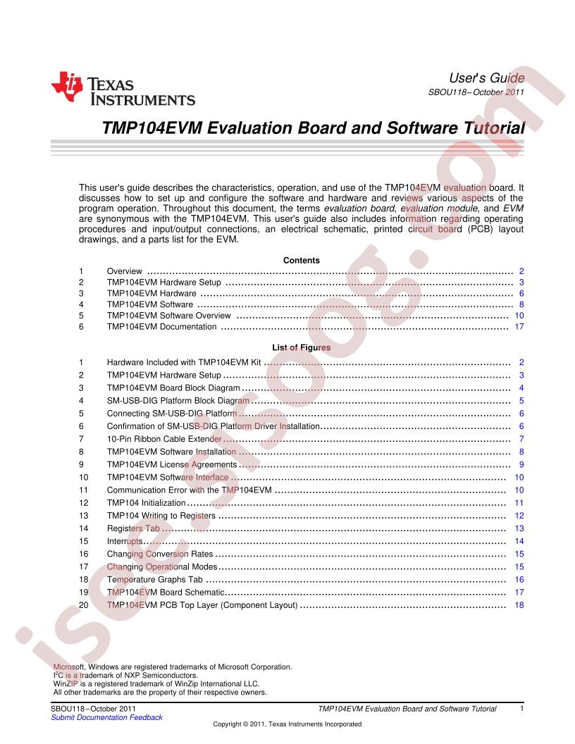TMP104EVM