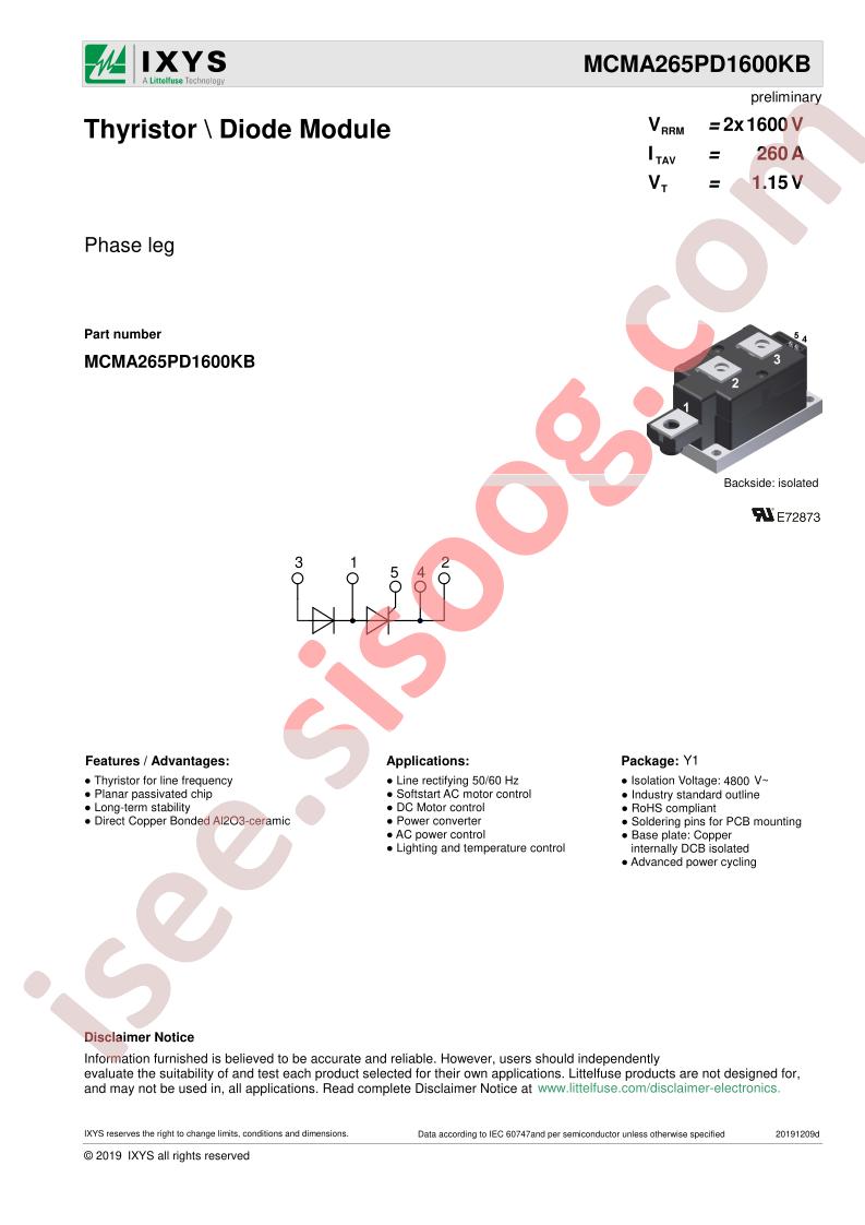 MCMA265PD1600KB