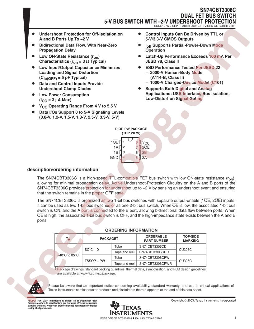 SN74CBT3306C