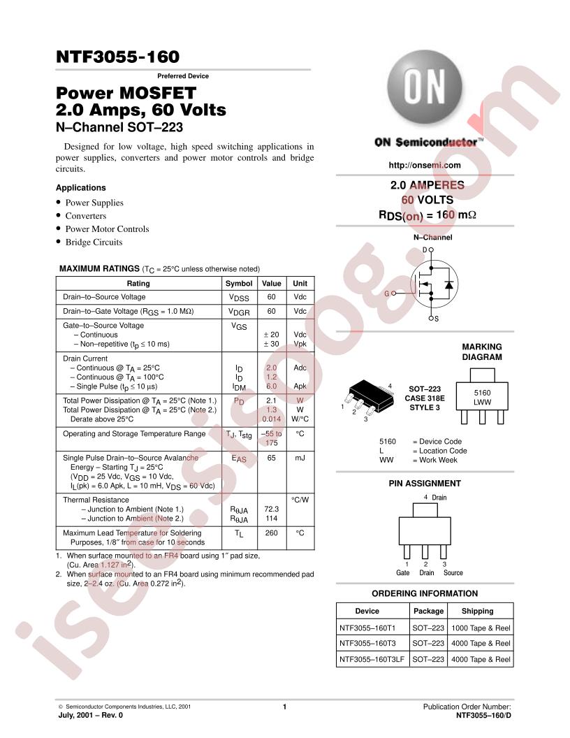 NTF3055-160