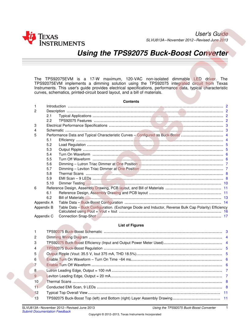TPS92075 User Guide