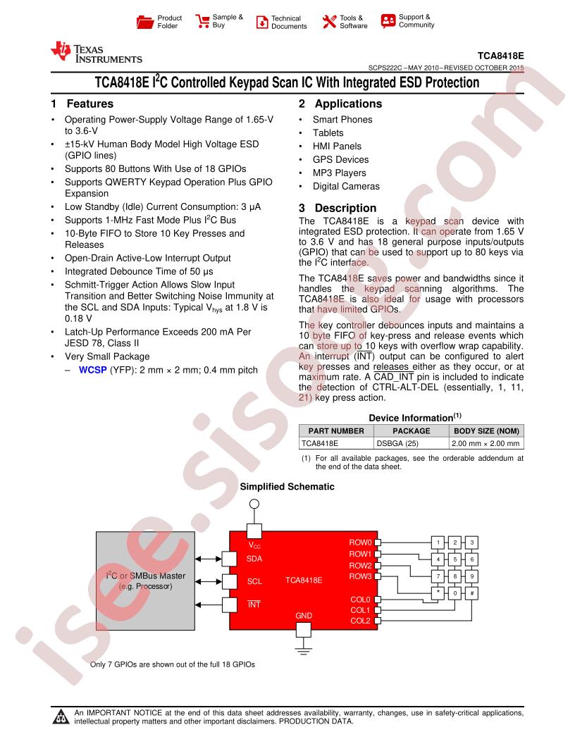 TCA8418E