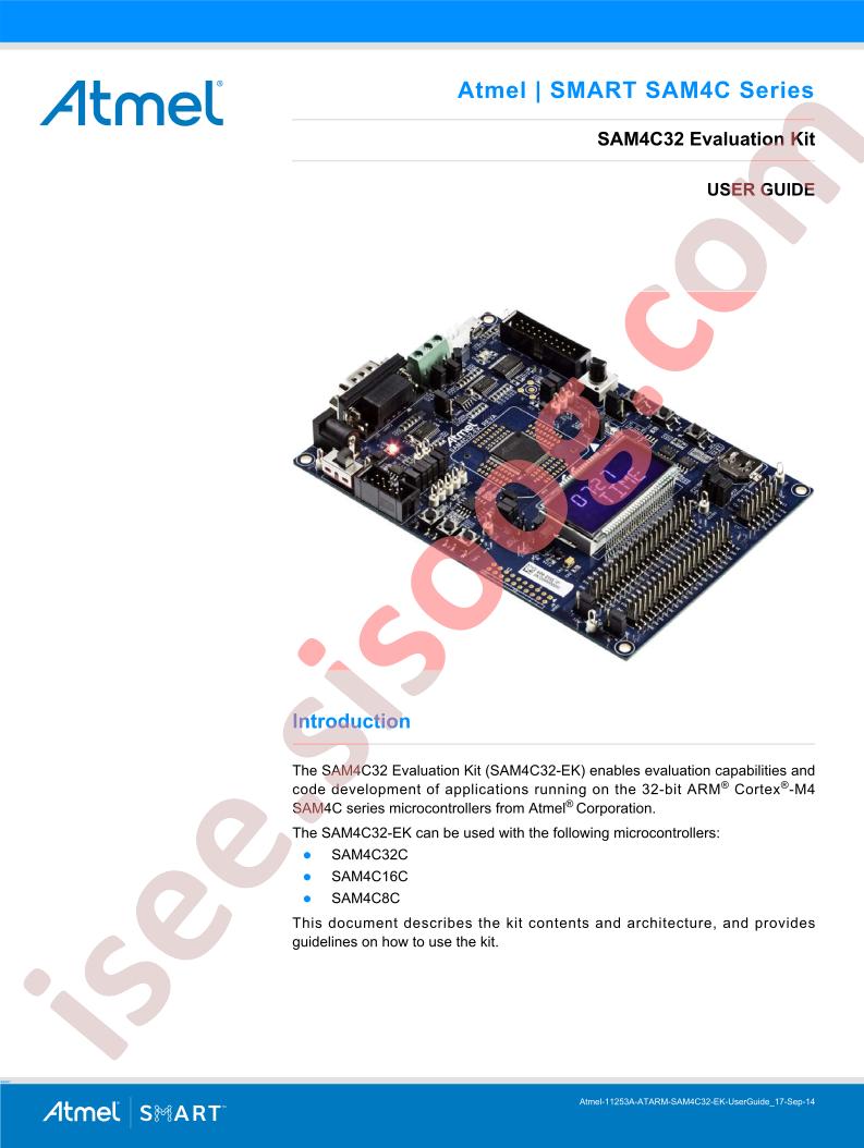 ATSAM4C32-EK User Guide