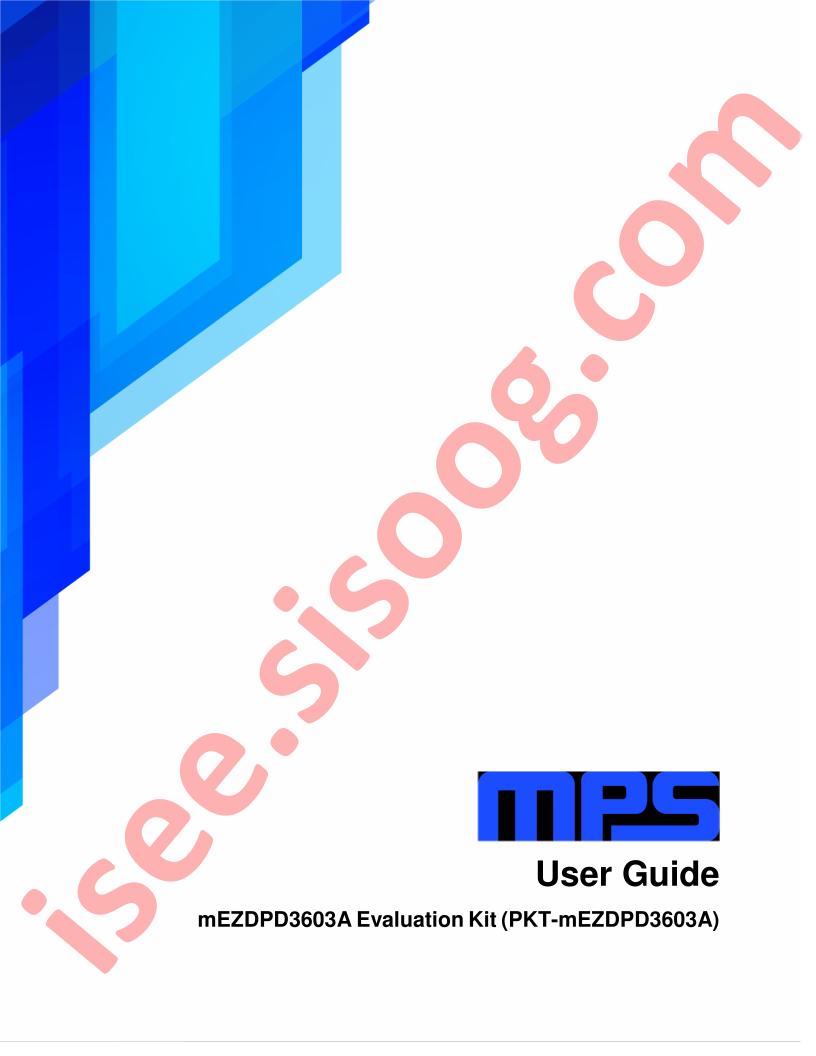 PKT-mEZDPD3603A User Guide