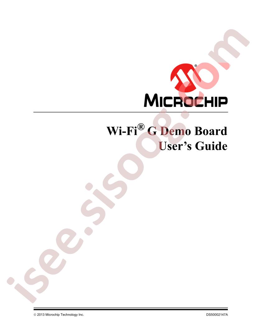 Wi-Fi G Demo Brd Guide