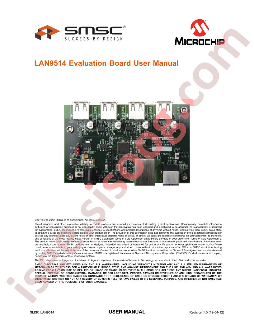EVB9514 Eval Board User Manual