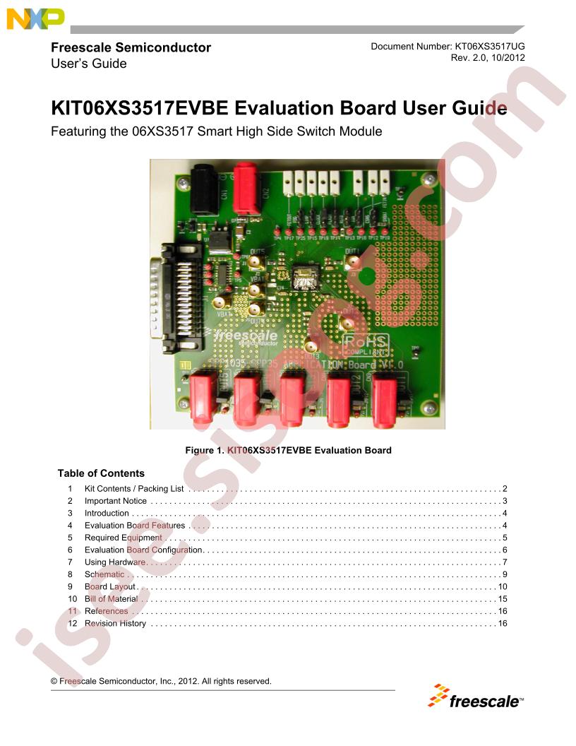 KIT06XS3517EVBE User Guide