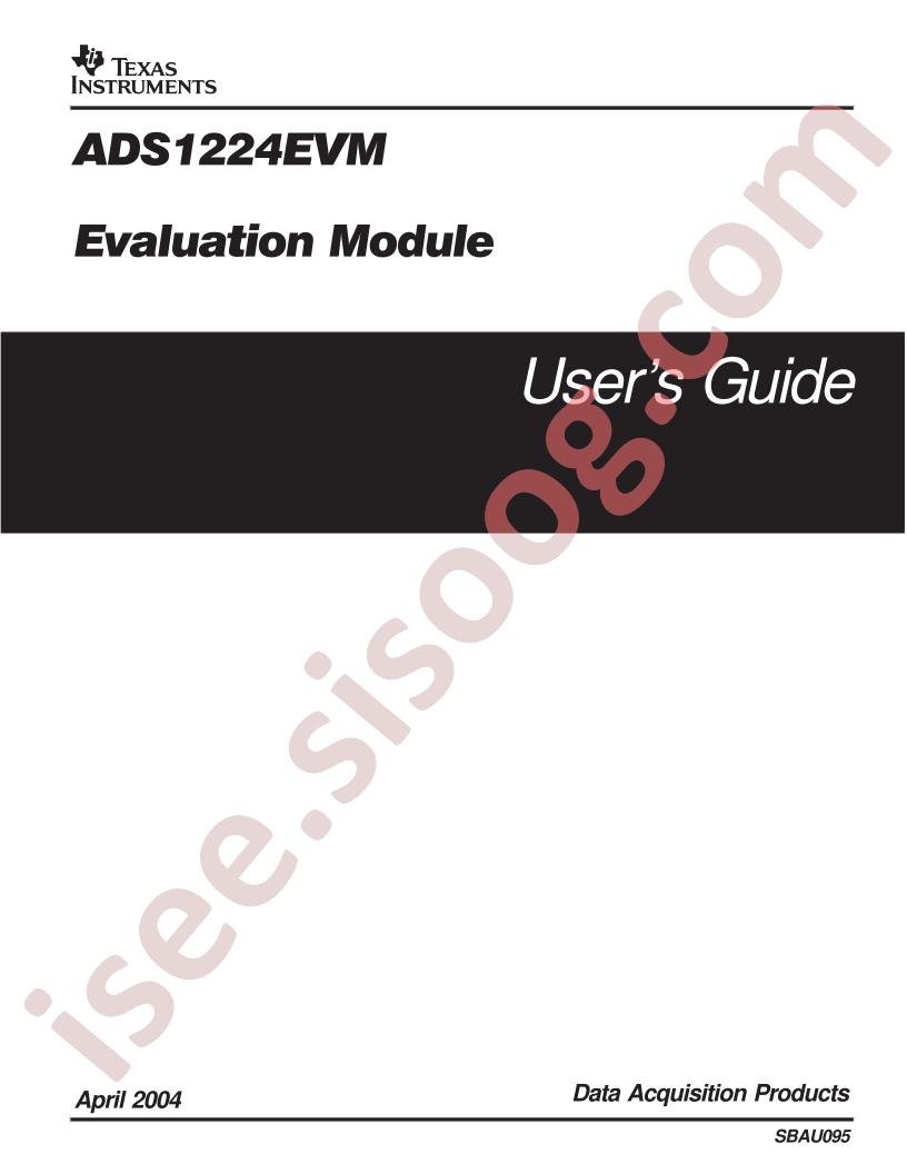 ADS1224EVM